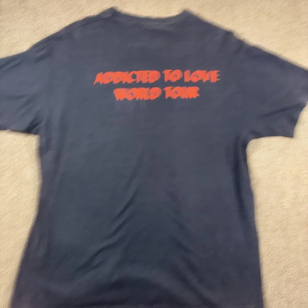 Vintage 1986 Robert Palmer Addicted To Love Tour T-shirt Music Band XL Black - Picture 6 of 9